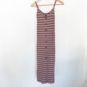 Cute form fitting midi tank dress